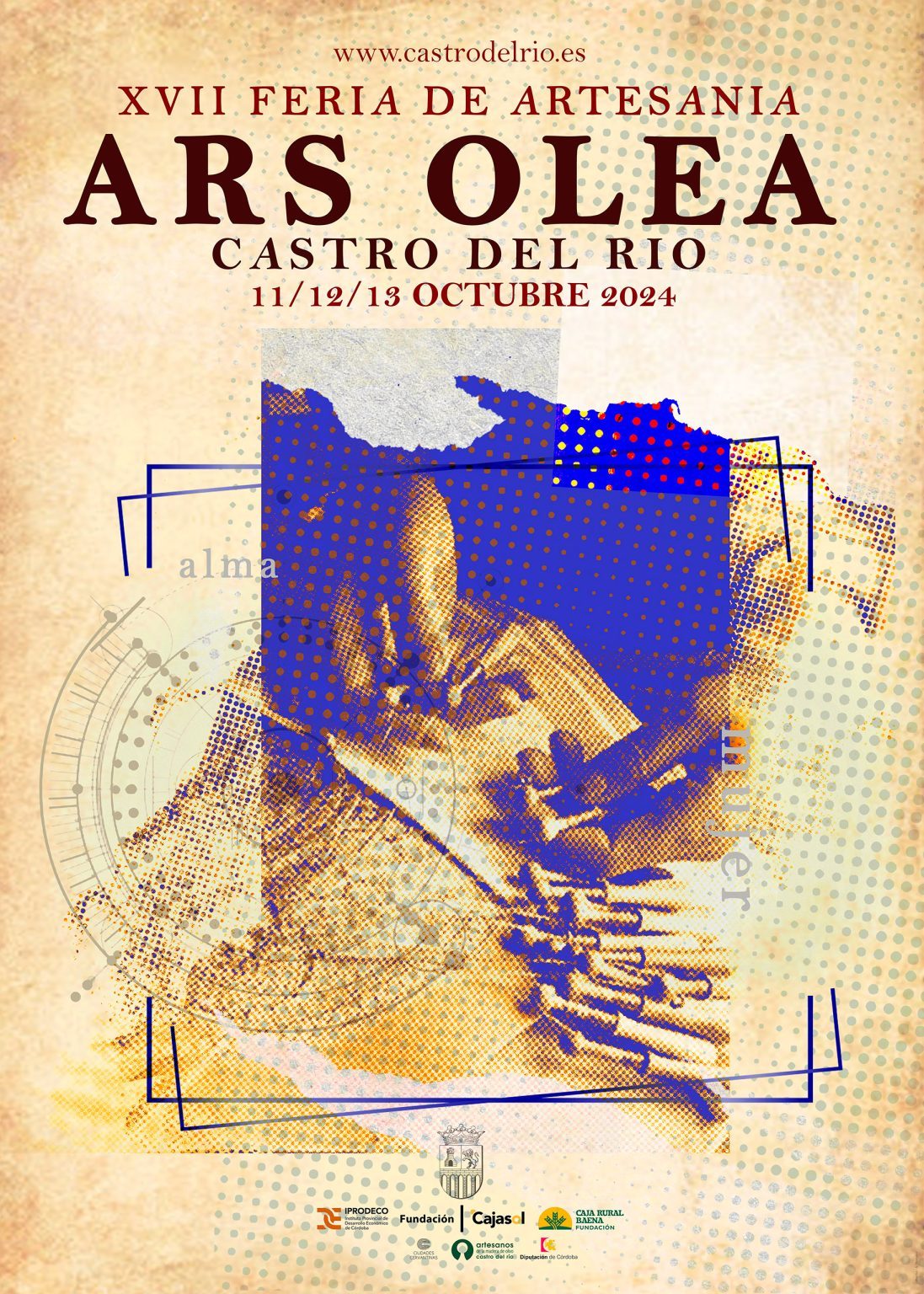 Cartel de la Feria de Artesanía de Castro del Río