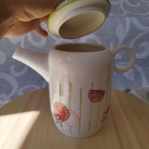 Conjunto de té de cerámica artesanal